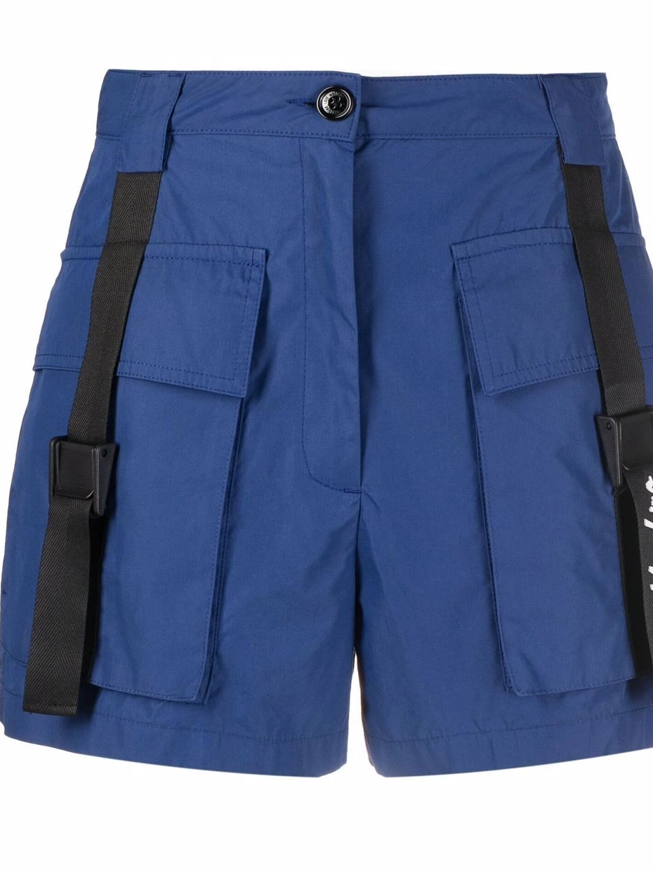 shorts high-waisted Moschino cargo Women Love 0406